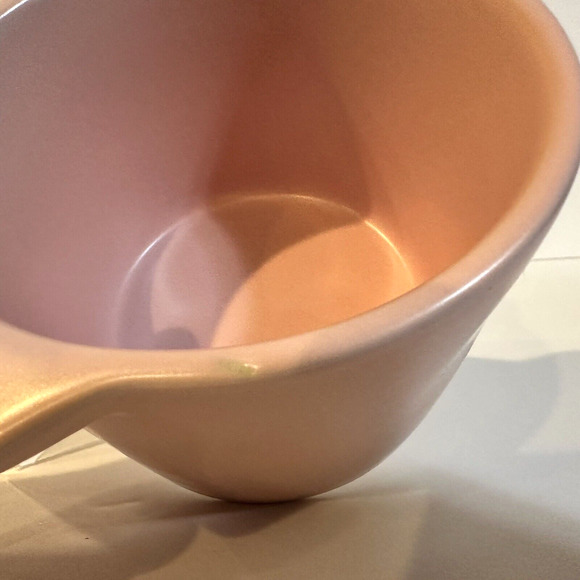 Rae Dunn Pink Love Mini Ceramic Crock Valentines Kitchen Artisan Collection NEW - Picture 9 of 11